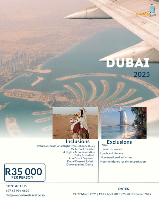 6 Days Dubai Travel Package